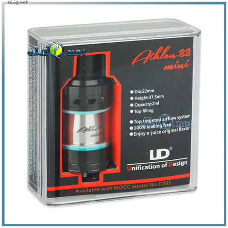 UD Athlon 22 Mini Sub Ohm - сабомный атомайзер Атлон.