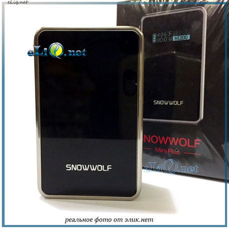 SIGELEI Snowwolf Mini Plus TC 80W 3000mAh Box Mod. Бокс мод вариватт с температурным контролем.