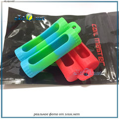 Coil Master Силиконовый чехол для хранения и транспортировки 2 шт. аккумуляторов 18650