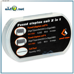 GeekVape Fused Clapton Coil 2 In 1 - фьюзед клэптон спирали набор.