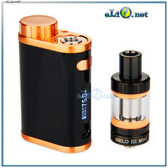 75W Eleaf iStick Pico TC + Melo 3  - боксмод варивольт-вариватт Айстик + клиромайзер-танк. Jet Black Bronze и White Bronze