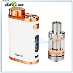 75W Eleaf iStick Pico TC + Melo 3  - боксмод варивольт-вариватт Айстик + клиромайзер-танк. Jet Black Bronze и White Bronze