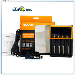 SMOK Intelligent - 4-Slot Charger. Четырехслотовое зарядное устройство.