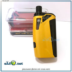 Tesla Aio 70W Kit. Набор всё в одном - Бокс мод + атомайзер с EOCC Coil