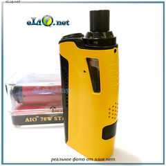 Tesla Aio 70W Kit. Набор всё в одном - Бокс мод + атомайзер с EOCC Coil