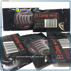 WotofoClapton Parallel Coil (2*28ga+32ga) 0.5 ОМ.  Kanthal A1. Намотка. Спираль из клептон кантала (параллель).
