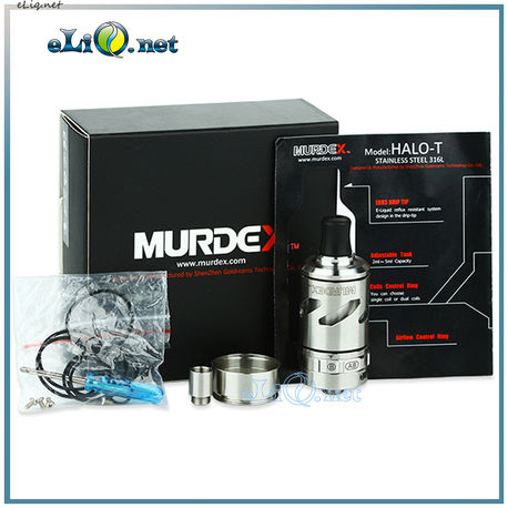Murdex Halo T Coil Control RDTA Atomizer  - обслуживаемый атомайзер-танк для дрипа.