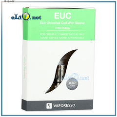 Vaporesso Traditional EUC Clapton  - универсальный испаритель. Набор из 10 испарителей + корпус.