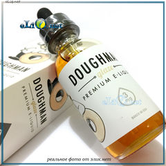 Doughman Strawberry - Premium e-liquid - Baked in USA. Доугмен - Клубника. США.
