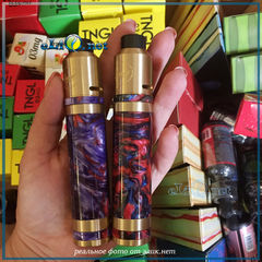 [предзаказ] CoilART MAGE MECH Tricker Kit Resin - механический мод и дрипка для вейп-трюков в корпусе из смолы.