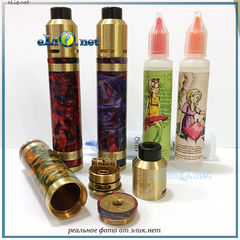 [предзаказ] CoilART MAGE MECH Tricker Kit Resin - механический мод и дрипка для вейп-трюков в корпусе из смолы.
