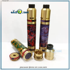 [предзаказ] CoilART MAGE MECH Tricker Kit Resin - механический мод и дрипка для вейп-трюков в корпусе из смолы.