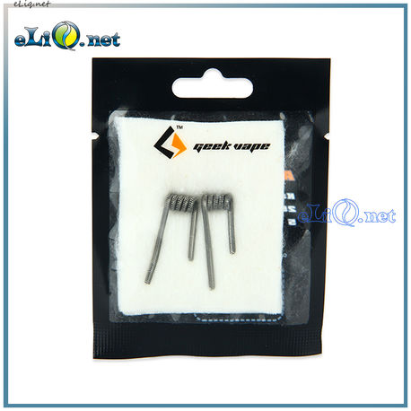 GeekVape Prebuilt Alien Clapton Coil. Готовые спирали от Гиквейп.