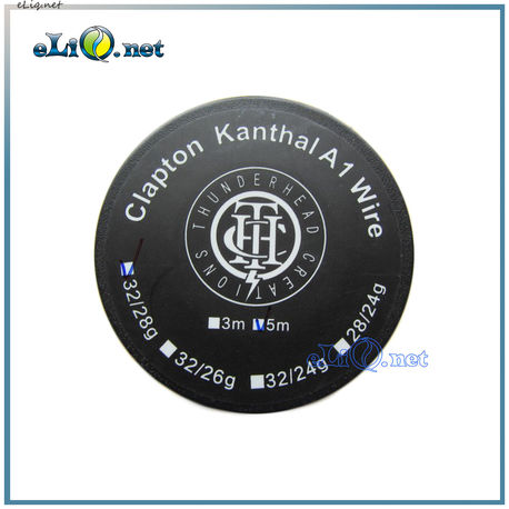 ThunderHead Creations Clapton Kanthal Wire 32ga+28ga . Проволока клэптон кантал 5м.