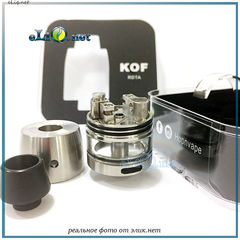 KOF The King of Flavor RDTA от Hop N Vape, атомайзер КОФ оригинал.
