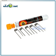 Fused Clapton Kanthal (28ga*2 + 32ga) Geek Vape. Гик вейп готовые койлы Фьюзед Клэптон.