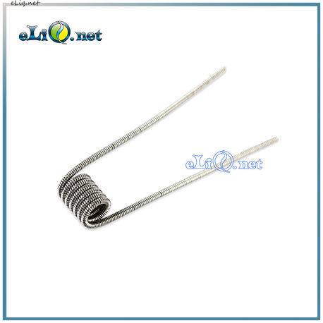 0.7ohm Clapton Kanthal Nichrome (26ga + 32ga) Geek Vape. Гиквейп готовые спирали клэптон коил.