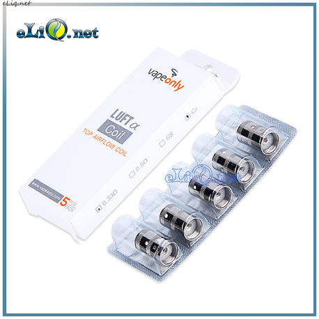 VapeOnly Luft Replacement Ceramic Coil for Aura Mini. Керамический испаритель для атомайзера Аура Мини.