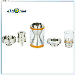 Vapeonly Arcus atomizer 2 ml. Необслуживаемый  бак выполненый в форме песочных часов.