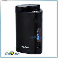 200W Eleaf Pico Dual + Melo 3 Kit - боксмод с ТК Айстик Пико + атомайзер-танк Мело 3 Мини.