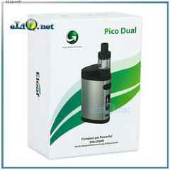 200W Eleaf Pico Dual + Melo 3 Kit - боксмод с ТК Айстик Пико + атомайзер-танк Мело 3 Мини.