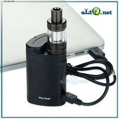 200W Eleaf Pico Dual + Melo 3 Kit - боксмод с ТК Айстик Пико + атомайзер-танк Мело 3 Мини.