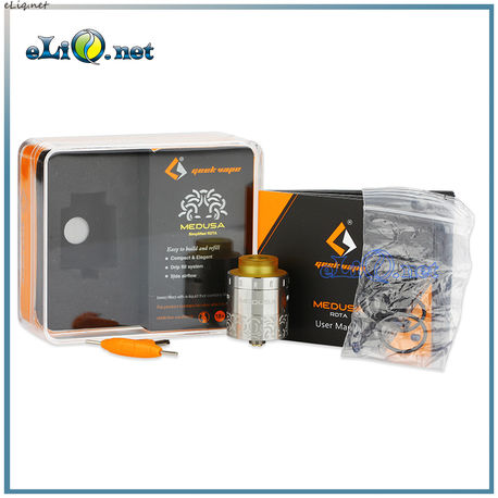 GeekVape Medusa RDTA. Обслуживаемый атомайзер Медуза РДТА от Гиквейп.