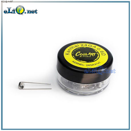 CoilArt 0.6оhm Kanthal 24ga. Койлы из 0.6 кантала от Койларт.