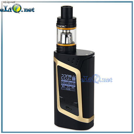 220W SMOK Alien Kit with TFV8 Baby. Набор от Смок, боксмод Алиен и ТФВ8 Бейби.