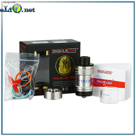 Digiflavor Pharaoh RTA 4.6ml. Атомайзер Фараон РТА от Дигифлавор.