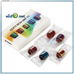 810 CIGPET Resin Drip Tip дрип-тип, мундштук для SMOK TFV8, Гриффин, iJoy Tornado и других