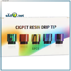 810 CIGPET Resin Drip Tip дрип-тип, мундштук для SMOK TFV8, Гриффин, iJoy Tornado и других