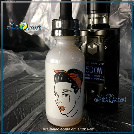 60мл Teardrip Mistress Side Squeeze заправка для вейпа Мандариновый сорбет с малиной. Премиум США.