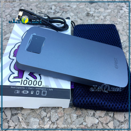 Павербанк Efest EMP20 10000mAh 5V Power Bank with LSD Screen. Портативная батарея с экраном.