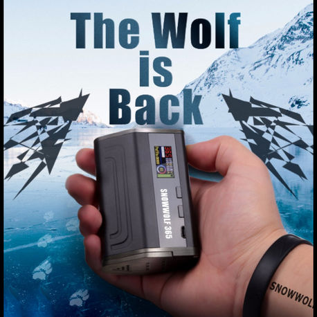 365w Sigelei Snowwolf Box Mod. Боксмод Сигелей Снежный Волк