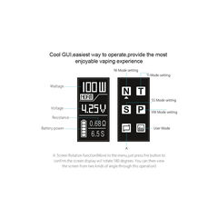 Набор IJOY RDTA Box Mini 100W Kit 6ml 2600mAh Айджой электронная сигарета.