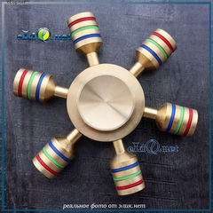 Спиннер Штурвал. Игрушка антистресс iSpin 6 Axis Hand Spinner Fidget Toy S1