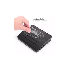 Док-станция, зарядка, спикер. Super Bass Bluetooth Speaker Dock with 4-Port Faster Charging Station Dock C007