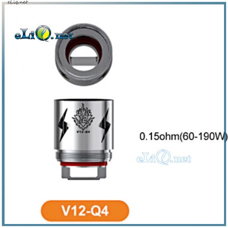 SMOK V12 Q4 Coils (0.15ohm) for TFV12. Испарители для ТВФ12 от Смок.