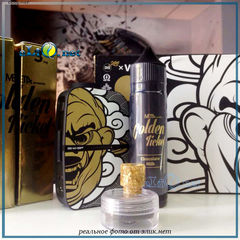 810  Gold / Silver Stars Drip Tip дрип-тип, мундштук для SMOK TFV8, Гриффин, iJoy Tornado и других атомайзеров. Блестки.