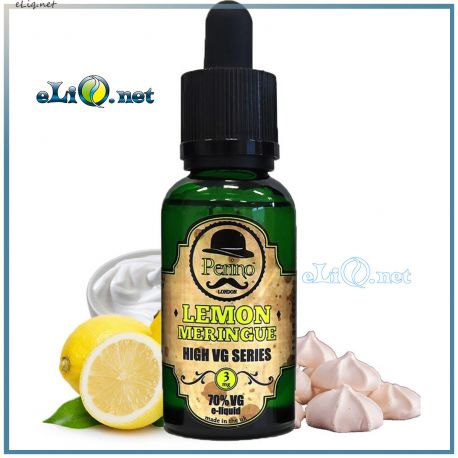 30 мл. Perino Lemon Meringue UK Premiun e-liquid. Премиум. Англия