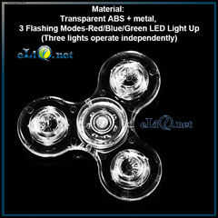 Светящийся Спиннер / LED Hand Spinner Игрушка антистресс