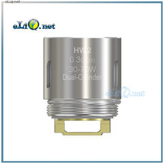 Испаритель кантал 0.3ома HW2 Dual-Cylinder для Eleaf Ello Mini и Ello Mini XL Танк
