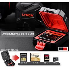 Lynca - пуленепробиваемый и грязе- и водонепроницаемый кардхолдер. Memory Card Box KH-5