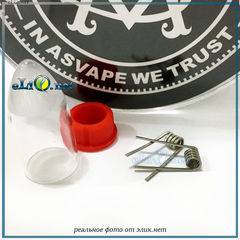 Asvape Cotton Coil Kit (премиум коттон и коилы)