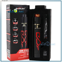 Smokjoy Ohm Stick Mech Mod - механический мод и атомайзер RDTA - устройство два в одном.