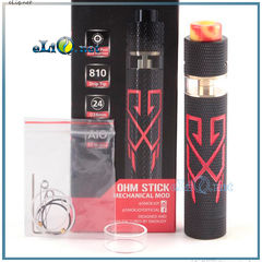 Smokjoy Ohm Stick Mech Mod - механический мод и атомайзер RDTA - устройство два в одном.