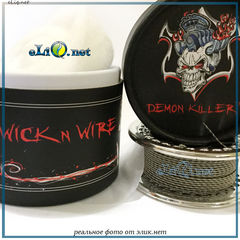 Demon Killer набор: Fused clapton 28*2+32 проволока и коттон для RBA и RTA.