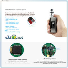 Joyetech Cuboid Tap. Батарейный блок на 228 Вт.