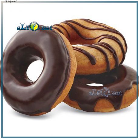 Пончик в шоколадной глазури. Chocolate Glased Doughnut. ароматизатор для самозамеса. HC flavour